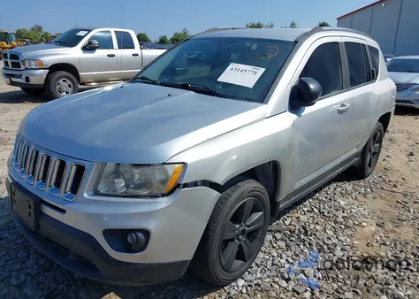 2013 Jeep Compass Sport из США, поврежденный, VIN 1C4NJDBB5DD245402